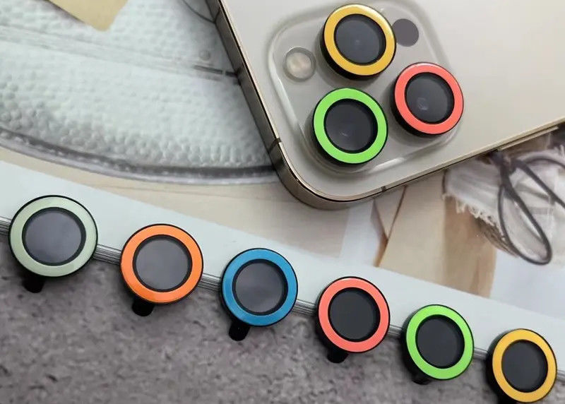 Anti Fall Premier Luminous Camera Lens Protector For IPhone 12 Pro Max