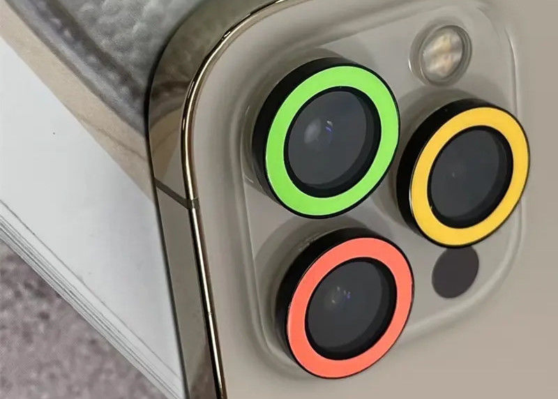 Anti Fall Premier Luminous Camera Lens Protector For IPhone 12 Pro Max